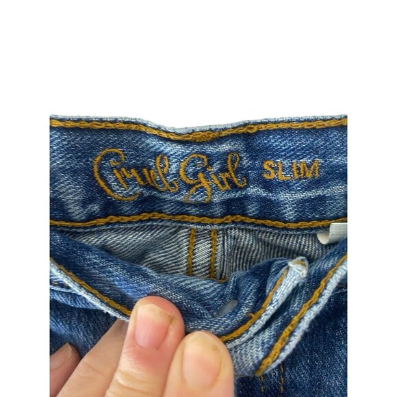 Cruel Girl Slim Fit Western Jeans Womens Size 9/10 (30x30) Medium Wash Denim - Picture 2 of 8